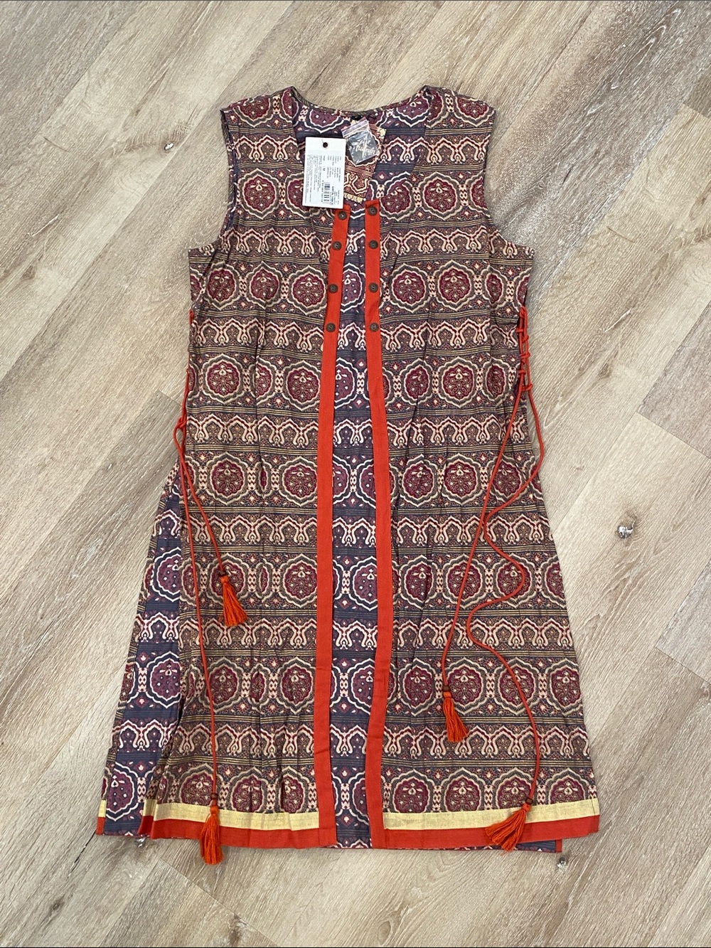 Rayon Chikankari Hand Embroidered Kurta Indian Ethnic Tunic Top Kurti Tassels ✨